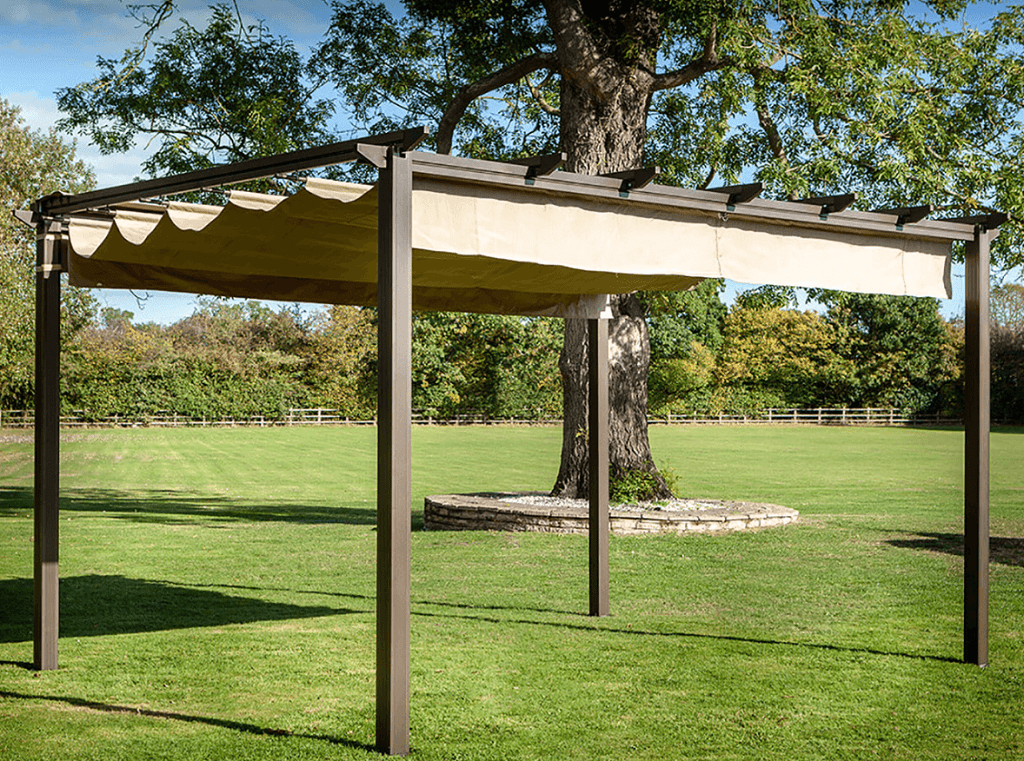 Hartman Garden Pergolas Hartman Roma Pergola Caramel 3x4m