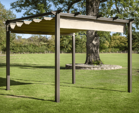 Hartman Garden Pergolas Hartman Roma Pergola Caramel