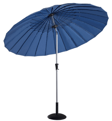 Hartman Garden Parasols Hartman Shanghai Parasol Navy 2.7m