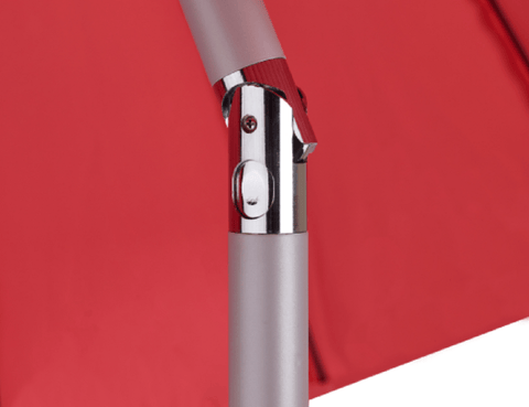 Hartman Garden Parasols Hartman Shanghai Parasol Red Coral 2.7m