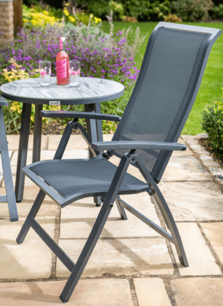 Hartman Vienna Reclining Bistro Set Xerix Trowell Garden Centre