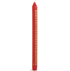 Ivyline Advent Candle Ivyline Christmas Red Star Advent Candle 30cm