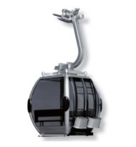 JägernDorfer Mini Scene JagernDorfer Mini Scene Cable Cabin Silver/Black