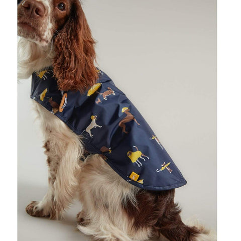 Joules Dog Clothing Joules Dogs Navy Raincoat