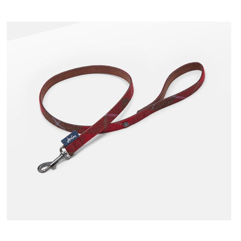 Joules Dog Collars & Leads Joules Heritage Tweed Leather Lead 40"