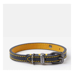 Joules Dog Collars & Leads Joules Navy Leather Collar