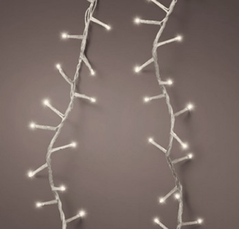 Kaemingk String Lights Kaemingk 1000L LED 8 Function String Lights Transparent/Warm White