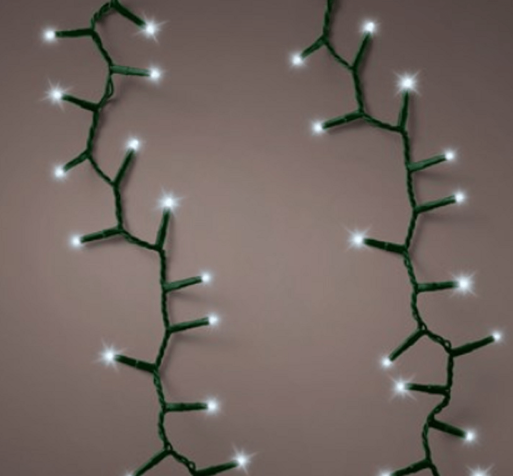 Kaemingk String Lights Kaemingk 8 Function 1000L LED String Lights Green/Cool White