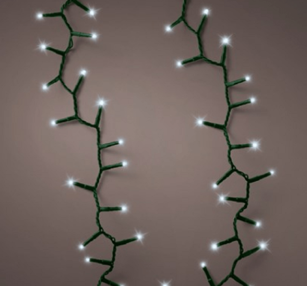 Kaemingk String Lights Kaemingk 8 Function 2000L LED String Lights Green/Cool White