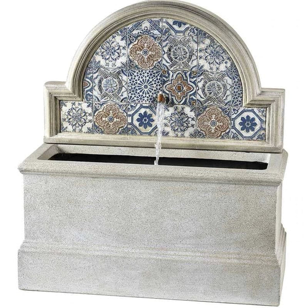 Kaemingk Ceramic Mosaic Trough Water Feature Trowell Garden Centre
