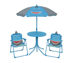 Kaemingk Garden Furniture Kaemingk Childrens Bistro Garden Furniture Set Shark Design