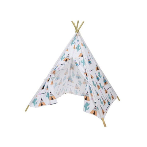 Kaemingk Garden Tents Childs Teepee Wigwam -  Cactus print
