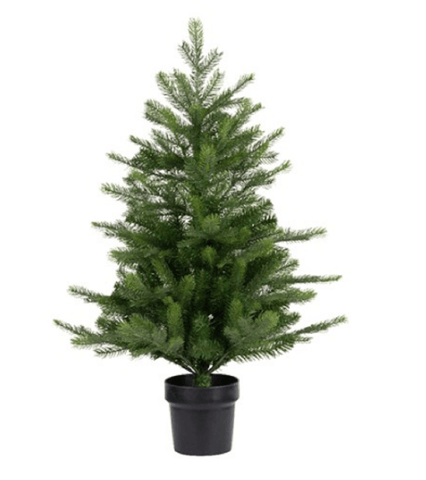 Kaemingk Christmas tree Kaemingk Christmas Grandis Mini Tree In Pot