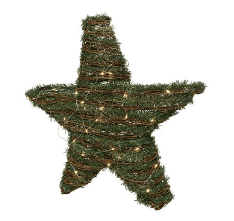Kaemingk Christmas Decor Kaemingk Christmas Large Rattan Star Decoration