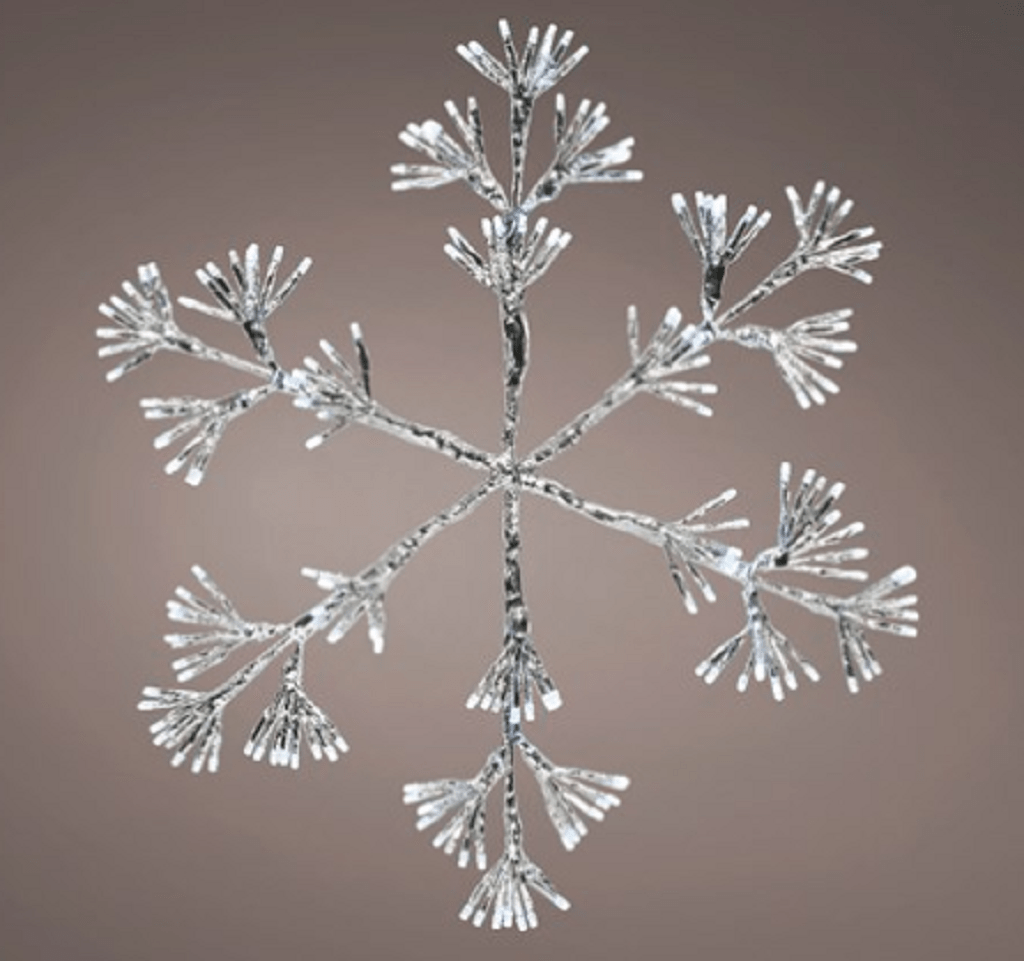 Kaemingk Christmas Lit Decor Kaemingk Christmas Lit LED Flashing Snowflake