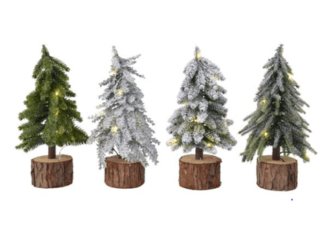 Kaemingk Christmas tree Kaemingk Christmas 4 Mini Trees