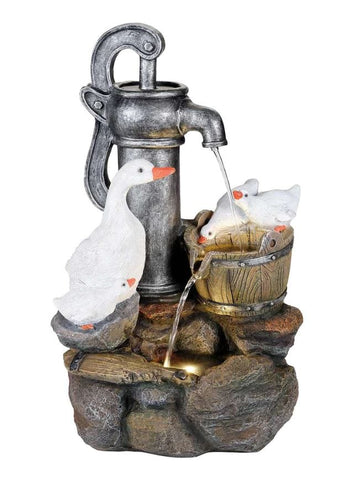 Kaemingk Water Feature Kaemingk Duck and Tap LED Water Feature