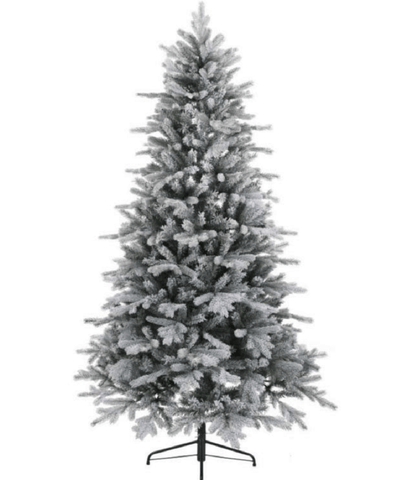 Kaemingk Christmas tree Kaemingk Frosted Vermont Spruce Christmas Tree 7Ft