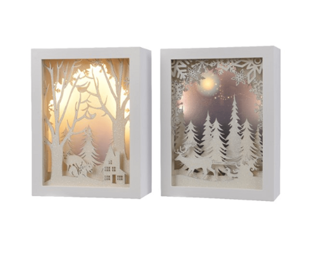Kaemingk Christmas Lit Decor Kaemingk Lumineo Decorative Frame Light