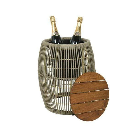 Kaemingk Garden Furniture Kaemingk Seville Rope Side Table Beige