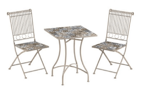 Kaemingk Garden Furniture Kaemingk Toulouse Bistro Set Taupe
