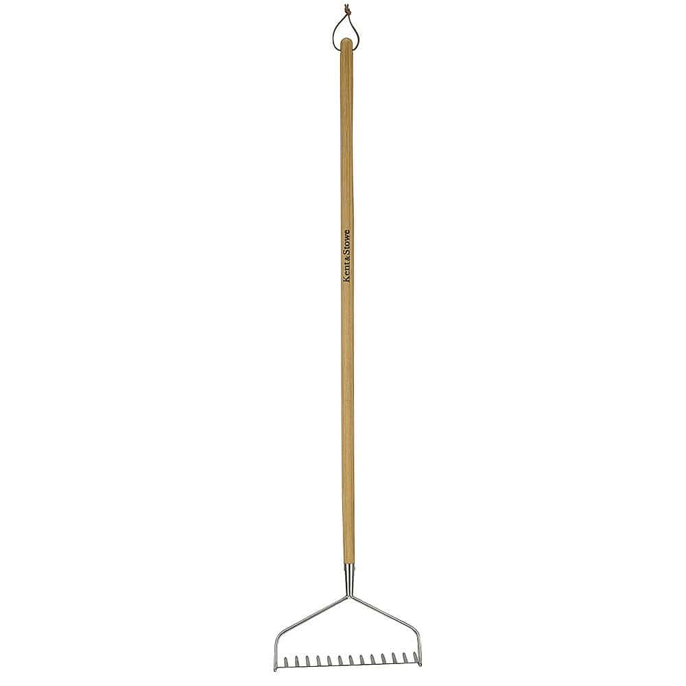 Kent & Stowe Long Handled Soil Rake – Trowell Garden Centre