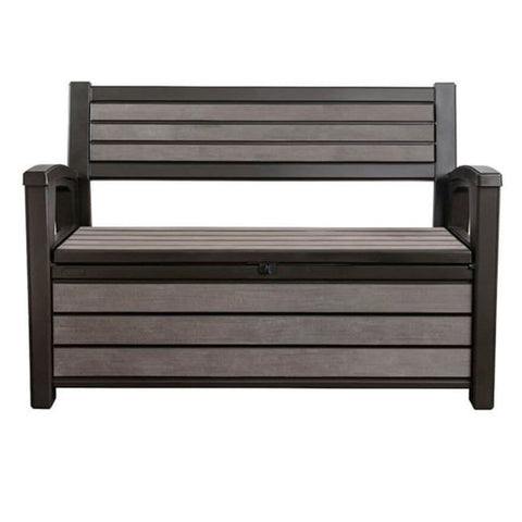 Keter Garden Storage Bench Keter Hudson 227L Garden Storage Box Bench