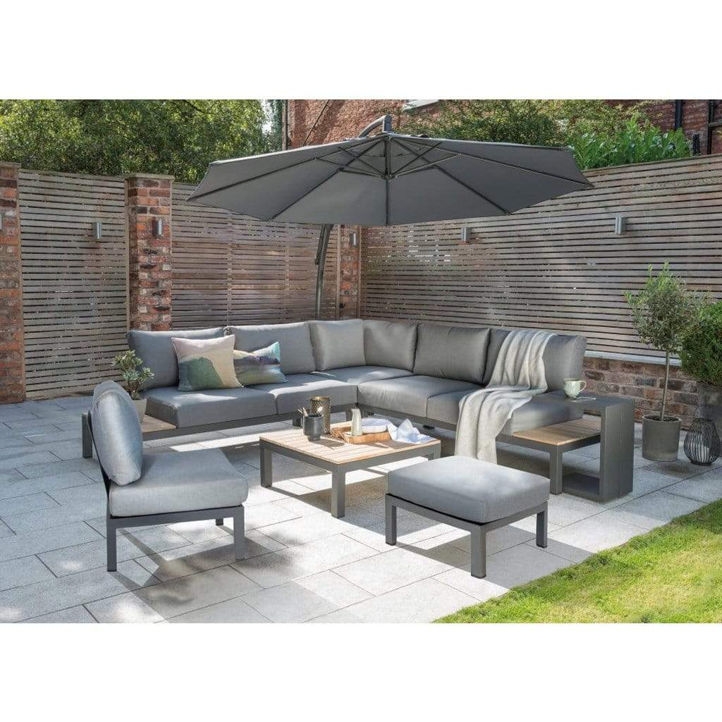 Kettler Elba Low Corner Lounge Set – Trowell Garden Centre