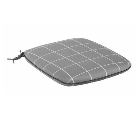 Kettler Garden Furniture Accessory Kettler Novero Footstool Cushion Grey Check