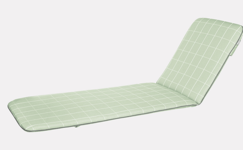 Kettler Garden Furniture Accessory Kettler Novero Sunlounger Cushion Sage Green