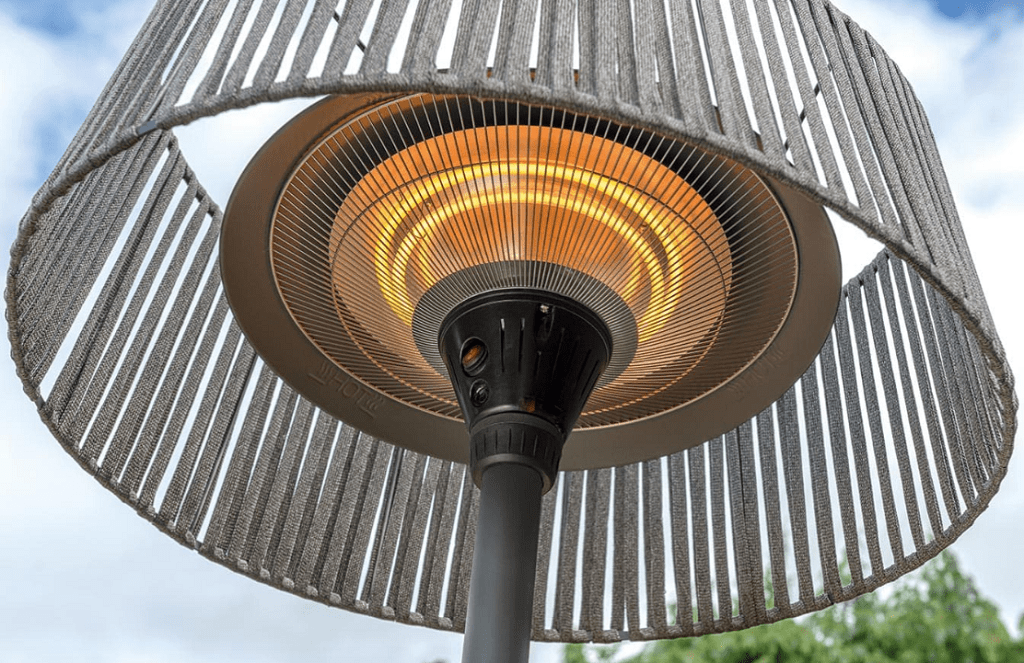 Kettler Kalos Plush Floor Standing Electric Heater Trowell Garden Centre