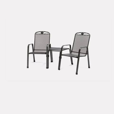 Kettler Garden Companion Set Kettler Siena Companion Set In Iron Grey