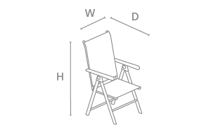 Kettler Garden Chairs Kettler Surf Easy Multi Position Chair