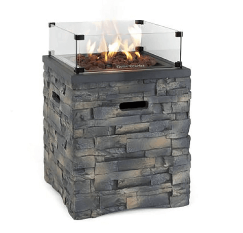 Kettler Garden Furniture Kettler Universal Stone Fire Pit Square 52cm