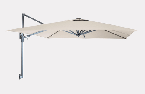 Kettler Garden Parasols Kettler Wall Mounted Square Parasol Natural 2.5m