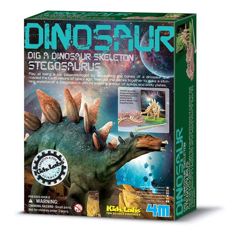 Kidz Labs childrens toys KidsLabs Stegosaurus Excavation Kit