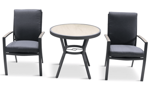 Leisuregrow Garden Furniture Set Leisuregrow Monza Bistro Set