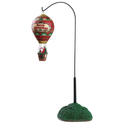 Lemax Table Pieces Lemax A Christmas Eve Balloon Ride, Christmas Village Table Piece, B/O(4.5V)
