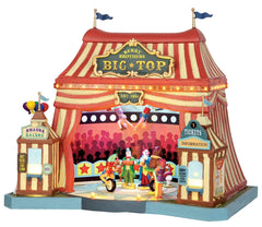 Lemax Sights and Sounds Lemax Berry Brothers Big Top, Carnival Village, With 4.5V Adaptor Included (UK)