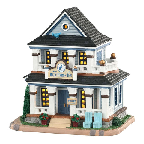 Lemax Lighted Buildings Lemax Blue Heron Inn, B/O LED