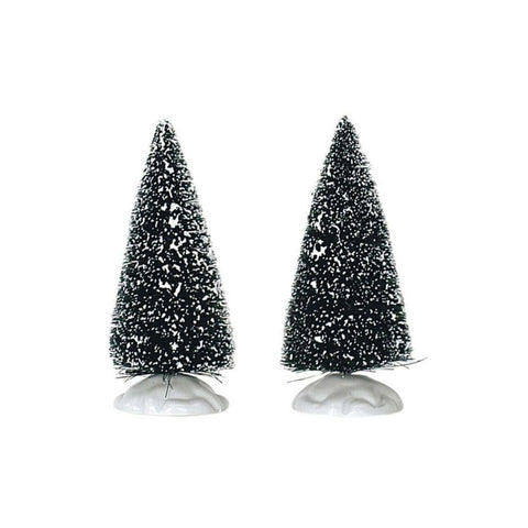 Lemax Trees Lemax Bristle Tree Set of 2 Small