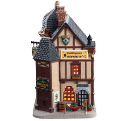 Lemax Lighted Buildings Lemax Broken Flask Tavern, B/O LED
