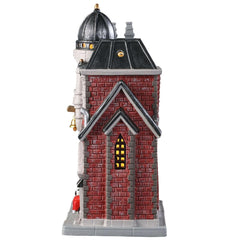 Lemax Lighted Buildings Lemax Caddington Fire Brigade, B/O LED