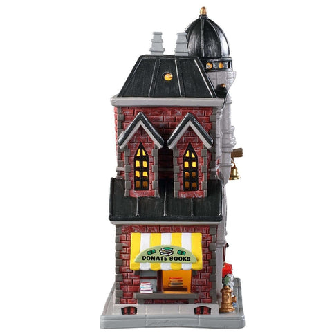 Lemax Lighted Buildings Lemax Caddington Fire Brigade, B/O LED