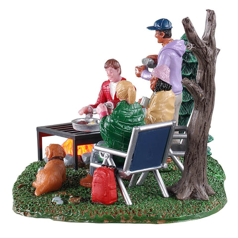Lemax Table Pieces Lemax Camping Couples, Table Accent, B/O (4.5V)