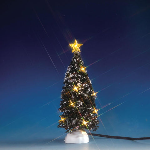 Lemax Accessory Lemax Christmas Accessory, Evergreen Tree With 12 Clear Lights, B/O(4.5V)