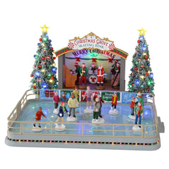 Lemax Caddington Village Lighted Buildings Lemax Christmas Grove Skating Rink