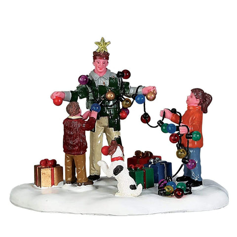 Lemax Table Pieces Lemax Christmas Village Accessory, Christmas Tree Dad