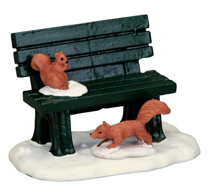 Lemax Accessory Lemax Christmas Village Accessory, Park Bench In Winter
