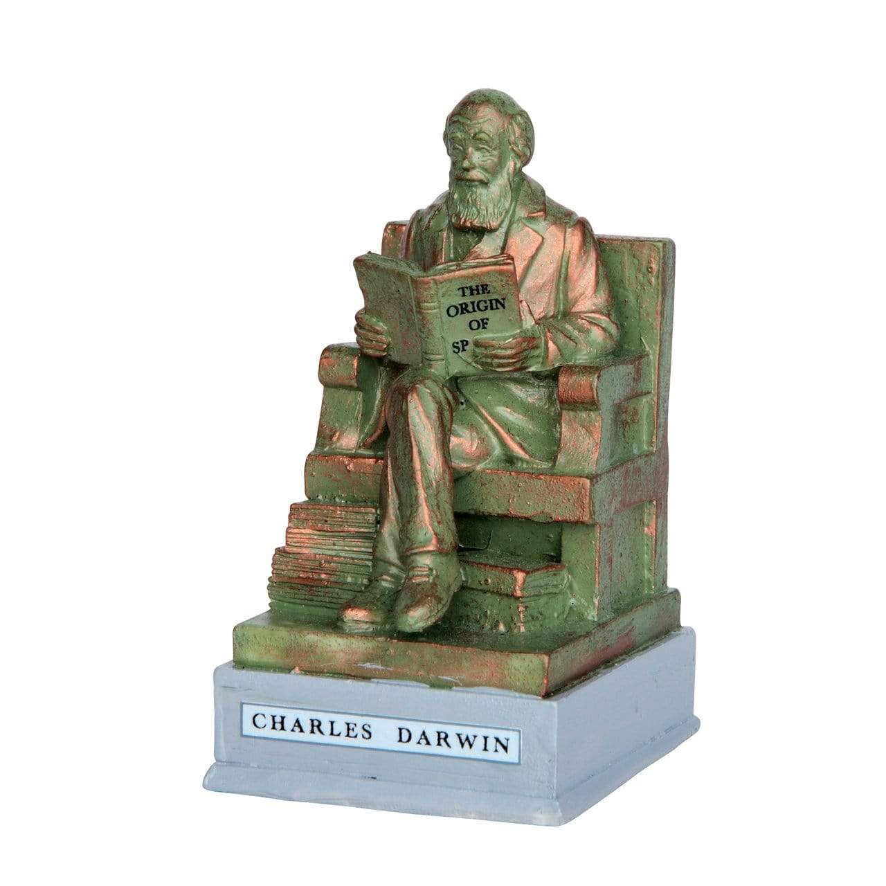 Lemax Accessory Lemax Christmas Village Accessory, Park Statue – Charles Darwin